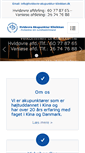 Mobile Screenshot of hvidovre-akupunktur-klinikken.dk